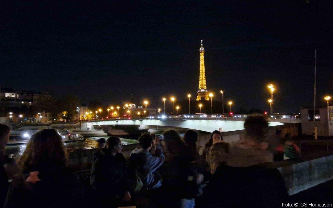 Freiwillige Parisfahrt der Klassen 8, 9 und 10