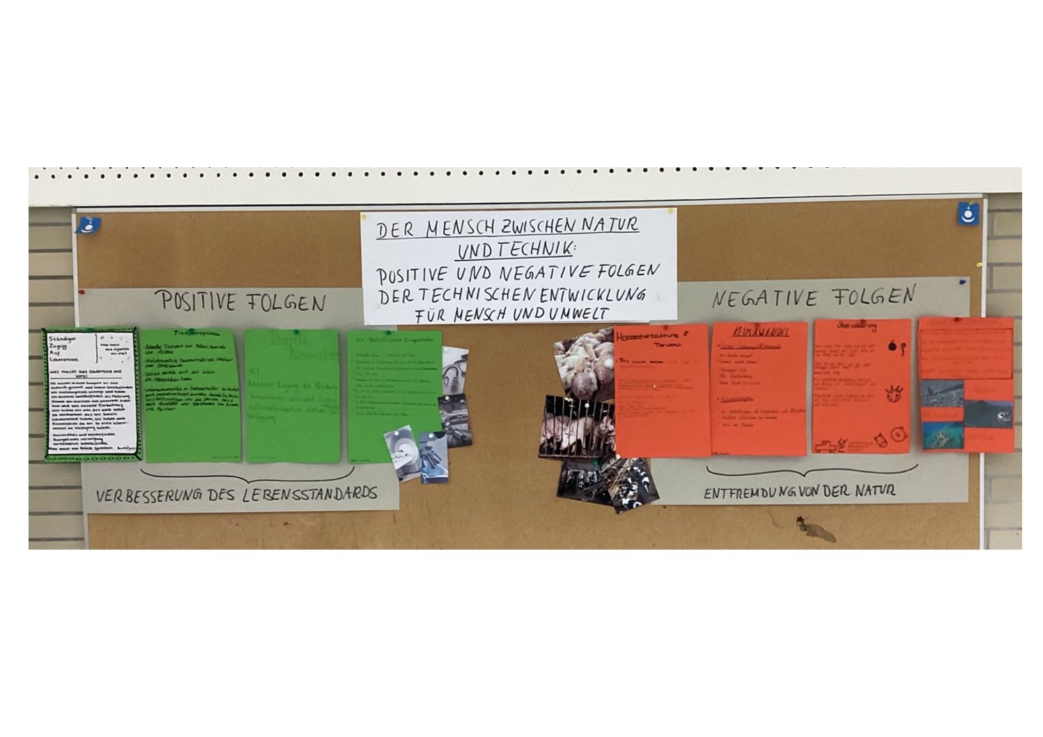 Der Mensch zwischen Natur und Technik