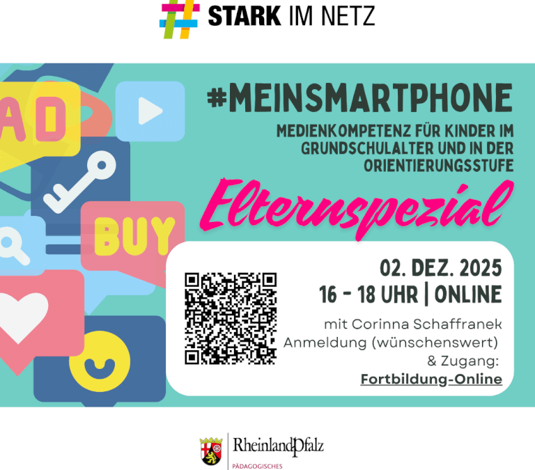 Online-Fortbildung zum Thema „Medienkompetenz für Kinder in der Orientierungsstufe“ am 02.12.25
