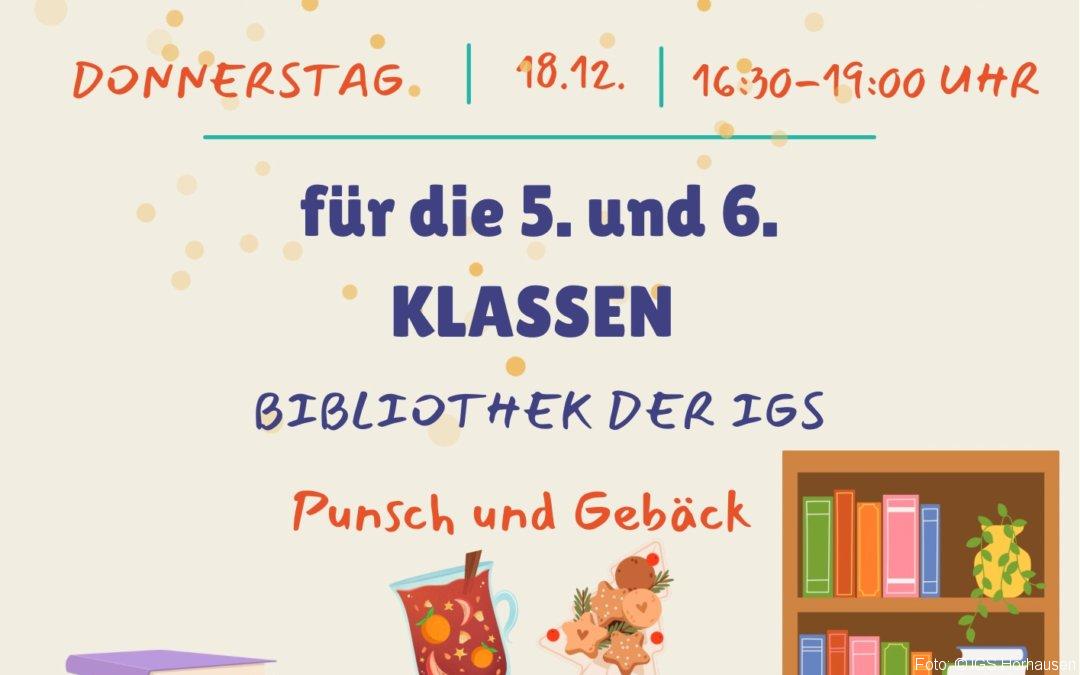 Weihnachtlicher Lesenachmittag am 18. Dezember